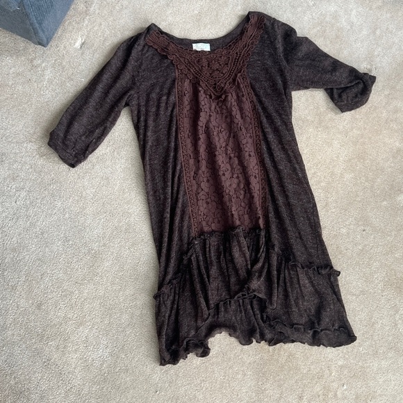 Vintage French style mini dress - Picture 3 of 4